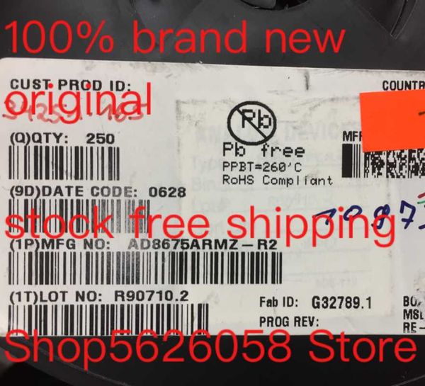 

smart power plugs ad8675armz-r2 smd 100% original stock 10pcs-100pcs/lot