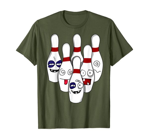 

Beat Up Bowling Pins Shirt Duckpins Bowling Bowler Gift T-Shirt, Mainly pictures