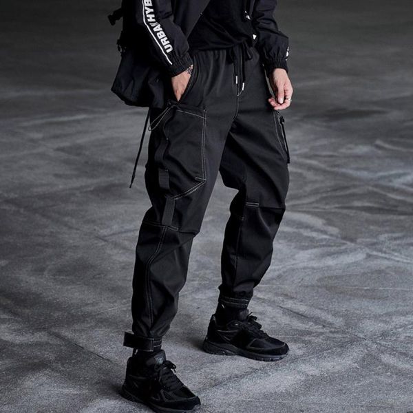 

men's pants casual, Black