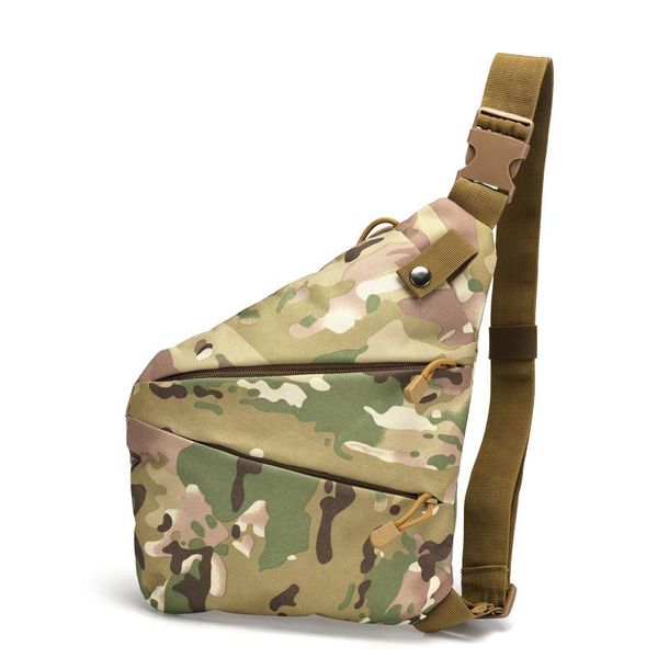 

camouflage outdoor right/left chest corssbody shoulder combat tactical military bag for sport cycling hiking trekking bags