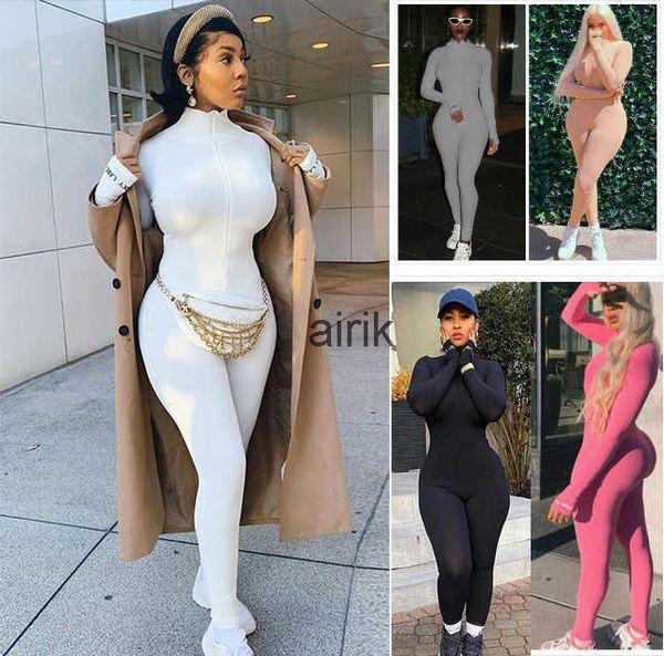 

designer women sports tracksuits sport suits jumpsuit rompers pajama onesies tracksuit long sleeve bodysuit plus size dhl styles clothing 87, Gray