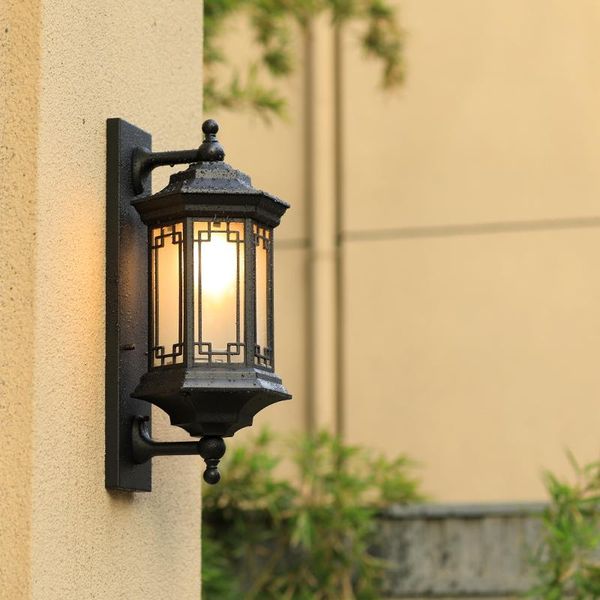 

outdoor wall lamp garden villa waterproof lighting chinese door exterior aisle light lamps