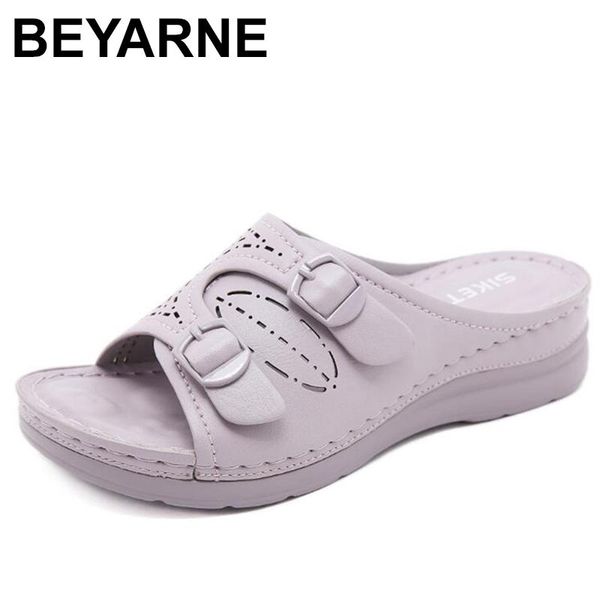

fashion casual women slippers outdoor beach shoes indoor summer home flat bottom wedges plus size sandals, Black