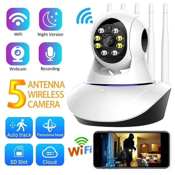 

1080p ip camera wireless night vision pan tilt indoor security surveillance cctv baby monitor cameras