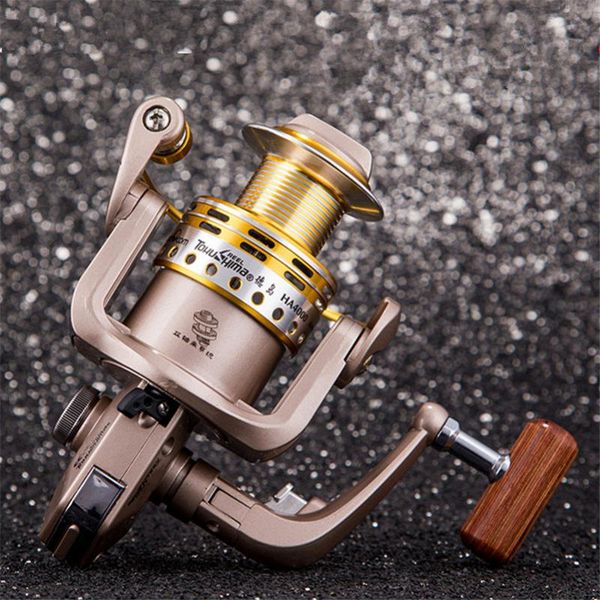 

baitcasting reels spinning reel 5.5:1 fishing 9kg max drag power wheel long casting for travel 1000 to 7500 series
