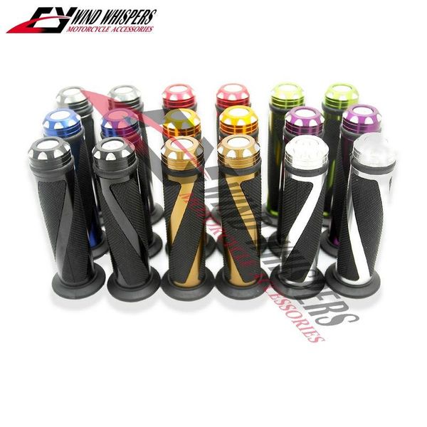 

handlebars 9 colours motorcycle 7/8''22mm modification universal handlebar rubber handle grips (no inner liner) for scooter street
