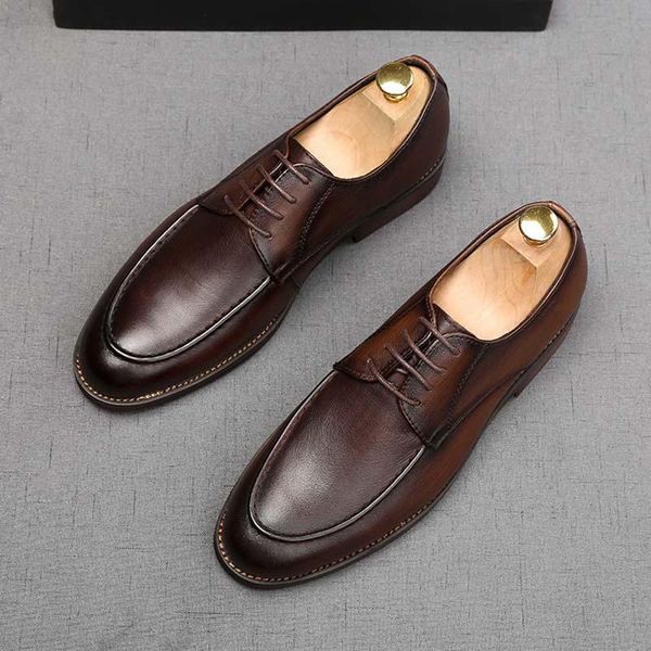 

dress shoes 2021 men's wedding celebrity designer office sapato social masculino party business prom footwear, Black