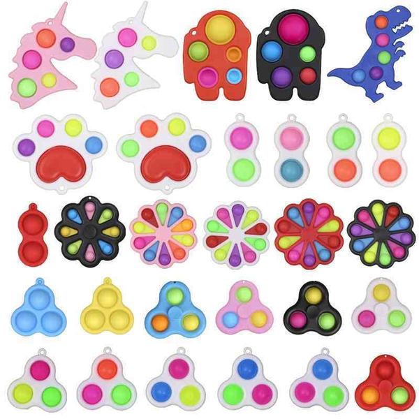 

rat pioneer finger bubble music decompression silicone space killing key chain