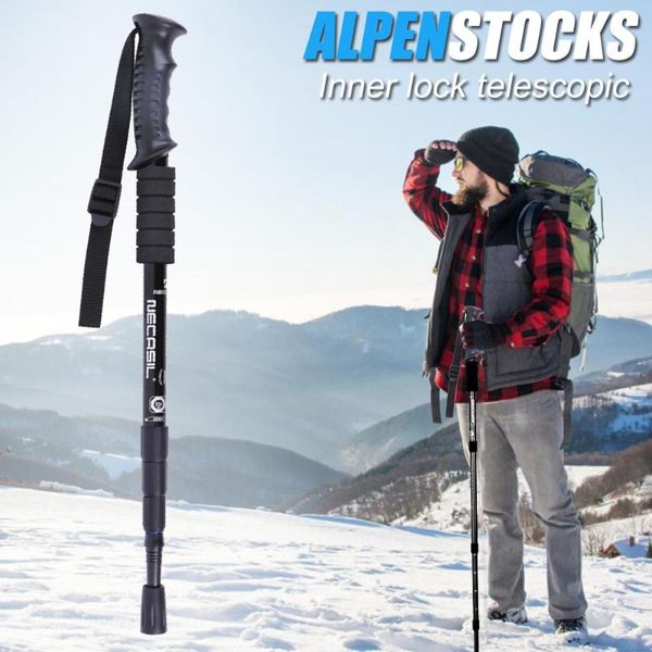 

trekking poles 2pcs nordic walking stick cane outdoor hiking crutches for