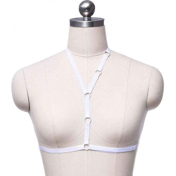 

zhuru dew tie bra color elastic underwear bikini jewelry s0004, Black;white