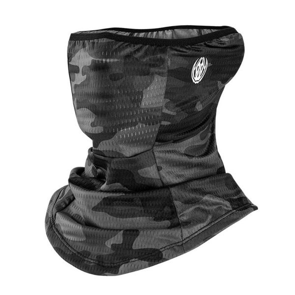

cycling caps & masks neck headscarf outdoor riding scarves adults anti-uv bicycle breathable, Black