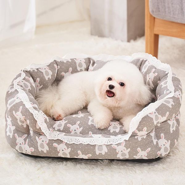 

kennels & pens four seasons cat bed house kennel puppy dog sofa tent warm cushion pet products