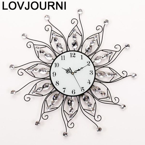 

wall clocks digital grande taille de murale barber shop wandklok jam dinding saatleri horloge mural duvar saati saat reloj pared clock