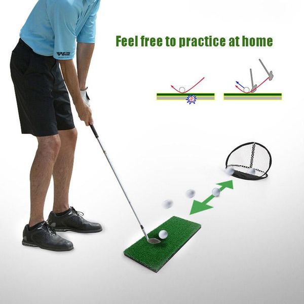 

golf training aids practice mat swing hitting driving pad indoor green sec88