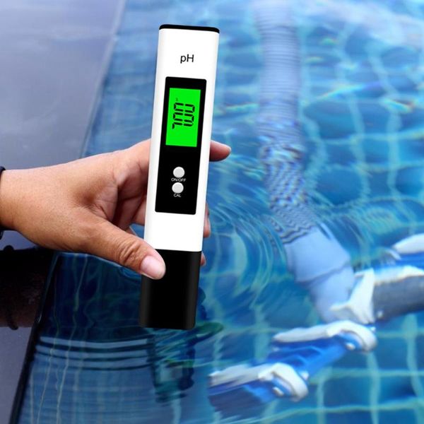 

meters 2pcs pen type digital water quality tds ph tester with backlight measurement detection purity monitor aquarium pool
