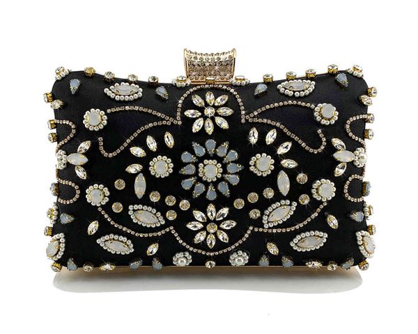 

nail bead diamond flash dinner evening dress celebrity hand bag