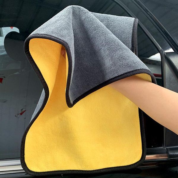 

towel high density vehicle cleaning face wash coral velvet thick double-sided rub water-absorbing not shed