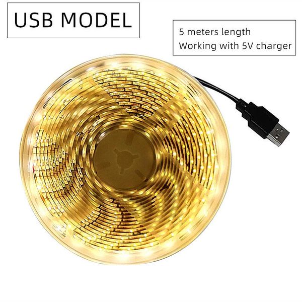 

strips led strip lights decoration for wall bedroom usb 5v 1a 5m length waterproof