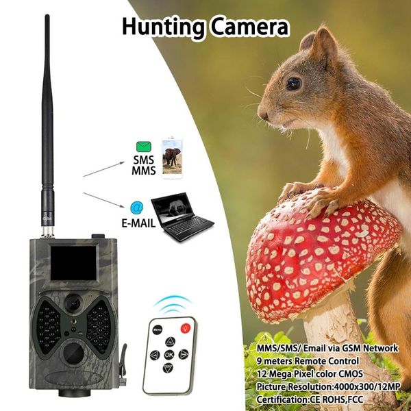 

hc-300a hunting camera 12mp night vision po traps trail cam appareil chasse cameras