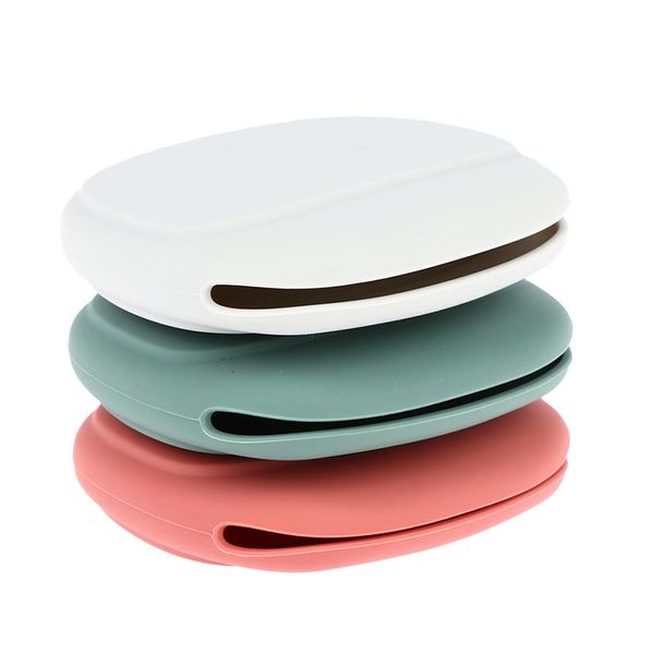 

storage bags 3 corlors simple and stylish mobile phone data cable finishing bag silicone earphone box small object cute