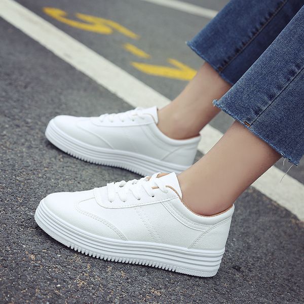 

shoe white casual from apartment brands women's thick soles growing shoes three inches 896 czud, Black