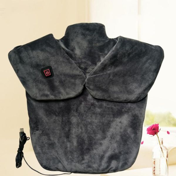 

massage gun pain ease electric usb charging adjustable relaxation neck shoulder fatigue relieve vibrating heating shawl far infrared