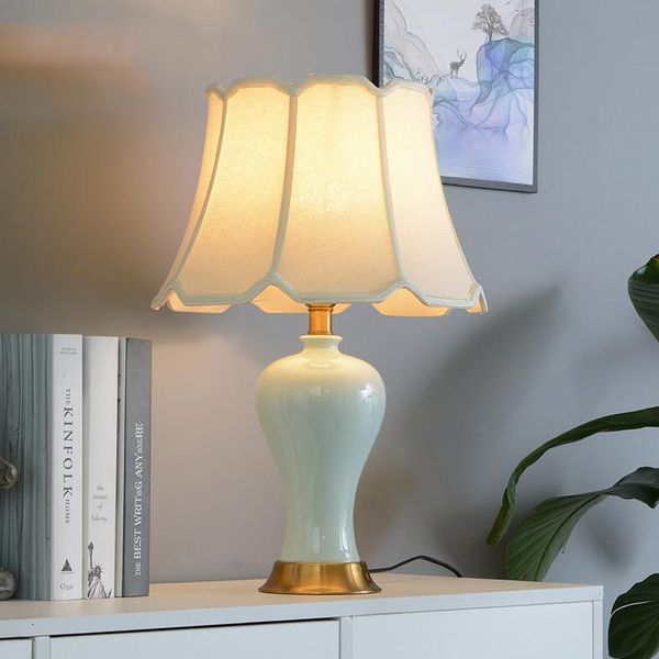 

buy 2 get 20% american handmade ceramic table lamp for living room bedroom el bedside modern decoration lamps