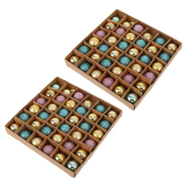 

party decoration 72 pcs multipurpose christmas ornaments gifts tree balls