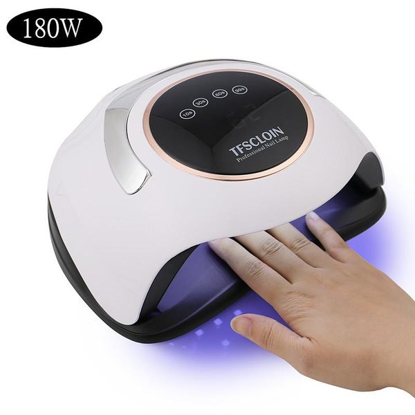 

nail dryers 180w sunshine nails dryer led uv lamp for curing all gel polish with motion sensing manicure pedicure salon tool
