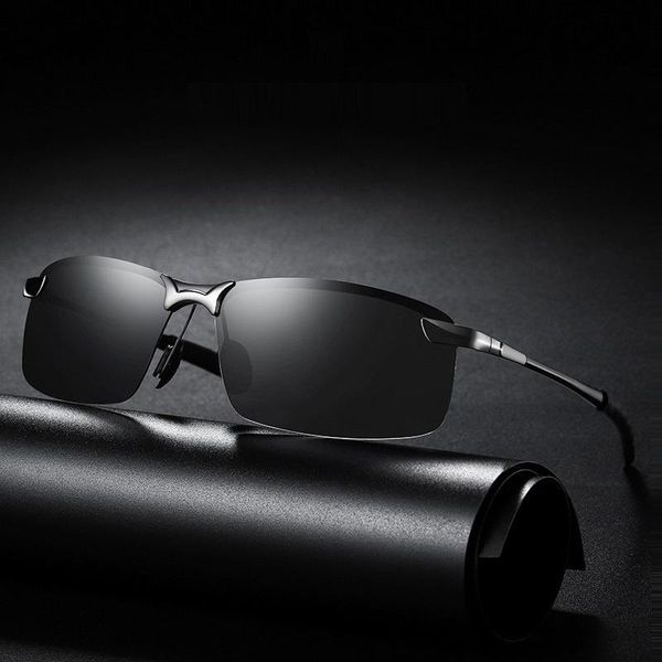 

sunglasses classic luxury men's polarized for men women driving fishing hiking sun glasses male vintage man shades uv400, White;black