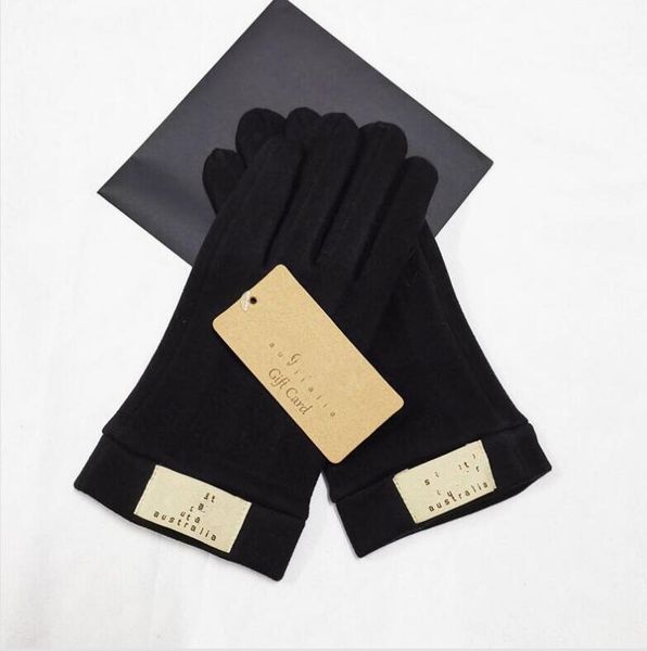 

fashion brand designer women men winter warm luxury gloves very good quality five fingers covers, Blue;gray