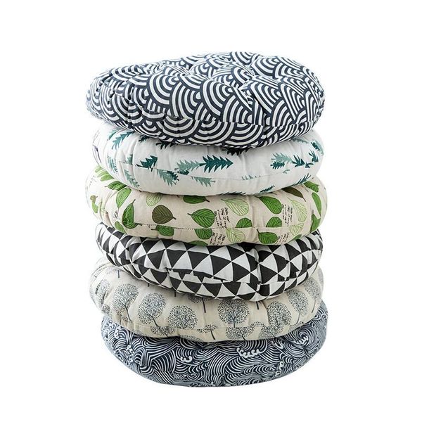 

cushion/decorative pillow tatami seat cushion round shape cotton core chair mat home decorations car soft sofa for office