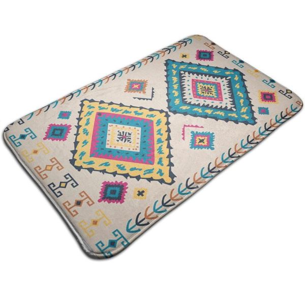 

carpets retro moroccan persian turkish doormats non-slip floor mat absorbent bath kitchen rug entryway welcome mats for front door
