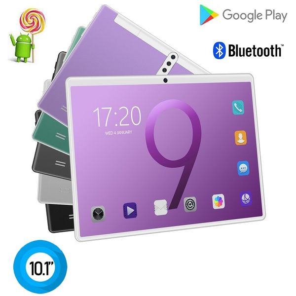 1 ADET Octa Çekirdek 10 inç MTK6592 çift sim 3G tablet pc telefon IPS kapasitif dokunmatik ekran android 8.0 4 GB 64 GB 6 renk