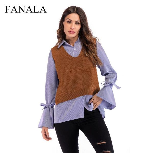 

women's sweaters women fashion casual solid v neck sleeveless knit sweater vest spring winter autumn regular blue black green khaki, White;black