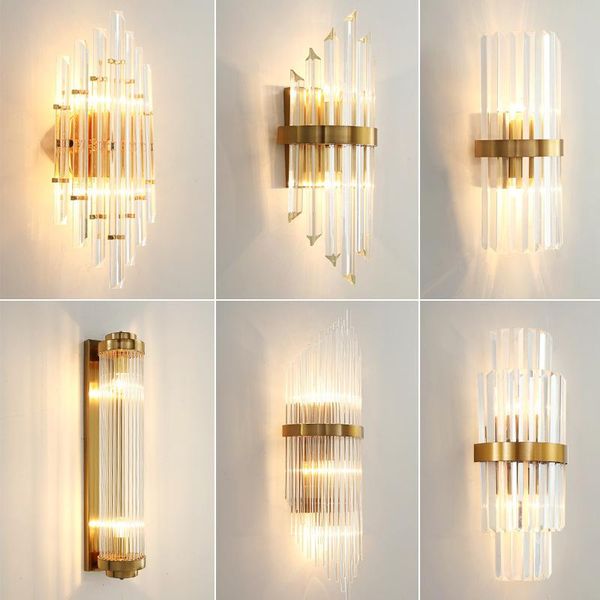 

wall lamps modern led glass ball light industrial decor mirror lustre beside lamp