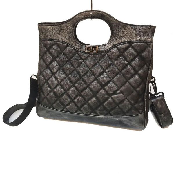 

special rhombic small fragrant new leather offer handbags retro portable rub color cowhide messenger bag bttql