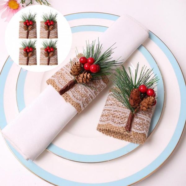 

napkin rings serviette buckle fabric safe delicate useful rustic universal