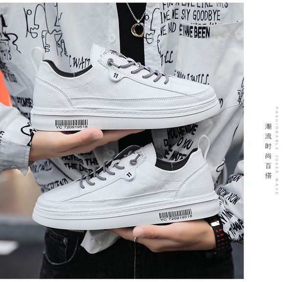 

ou muzhe student shoes white black casual sports mix match men women