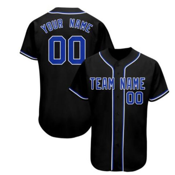 Maglia da baseball personalizzata da uomo cucita a punto qualsiasi numero di nome e nomi di squadra, Pls personalizzati Aggiungi commenti nell'ordine S-3XL 042