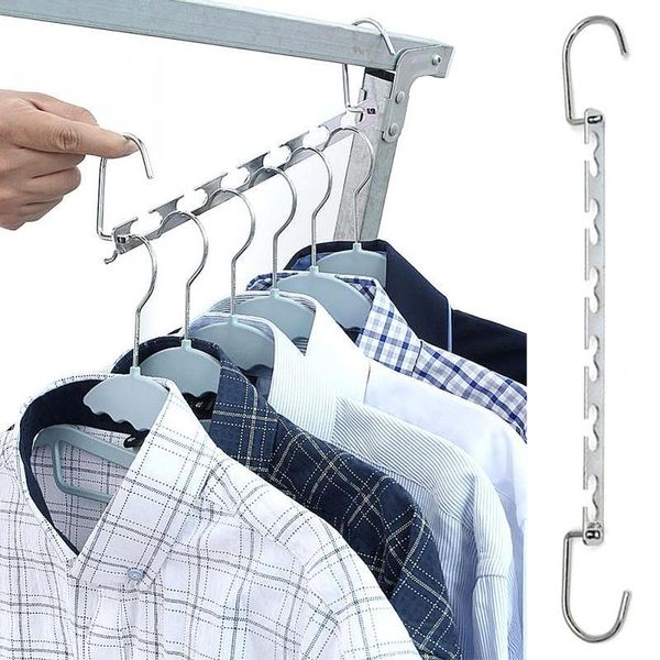 

hangers & racks 1pcs folding shirts coat organizer clothes clothing hanger for holders space practical save non-slip
