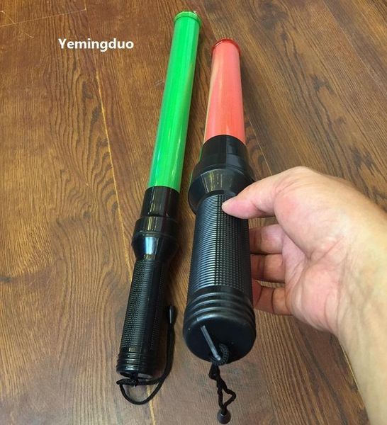 

54cm*4cm outdoor led road traffic signal warning flashing hard pvc wand ref safety command tool light