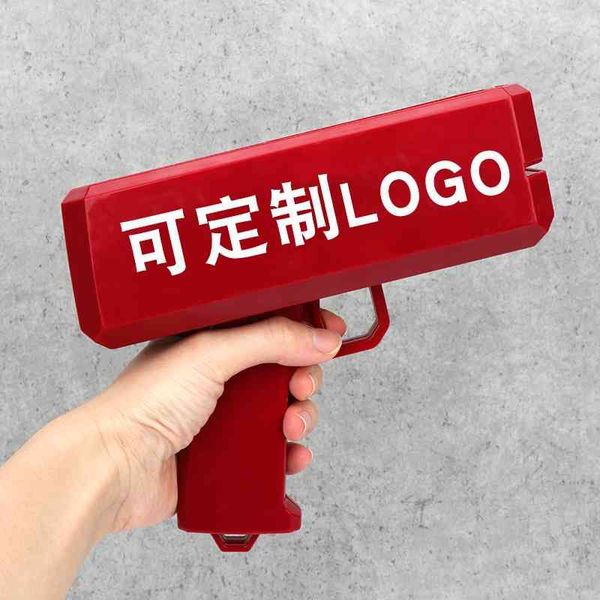 

new creative electric usb charging money gun children's toy pistol2021