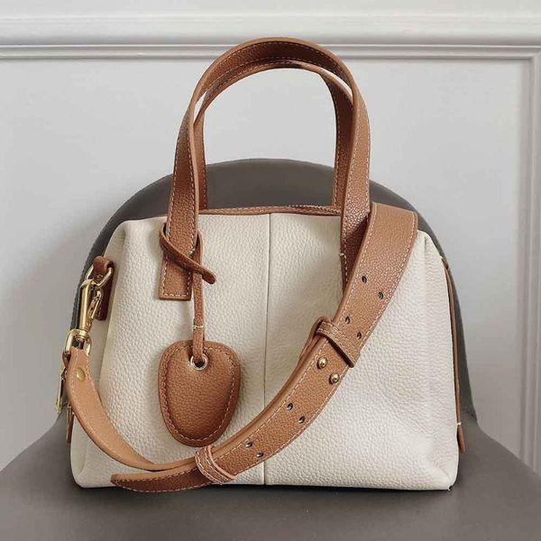 

evening bags luxury genuine leather shoulder bag for women handbag litchi grain cowhide chic french style female purse sac a main 2021