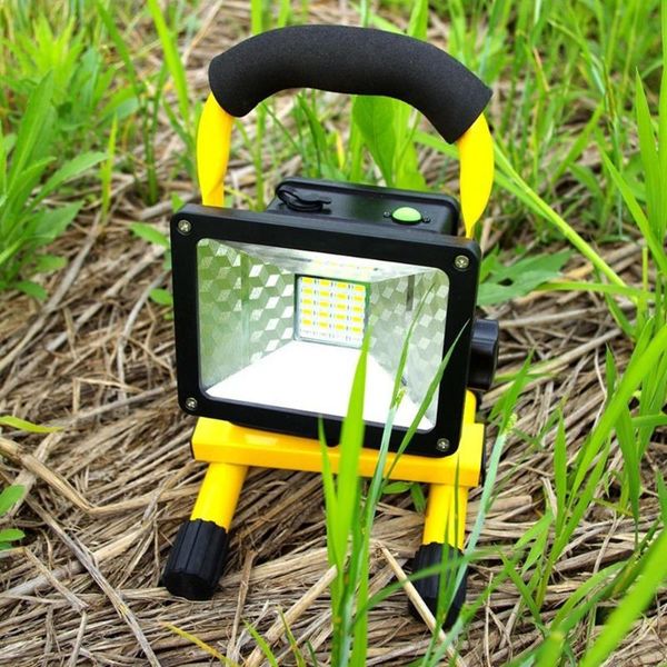 

3 modes led floodlight portable spotlights rechargeable outdoor flood light work emergency floodlights