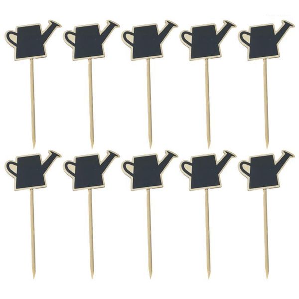 

party decoration 10pcs chalkboard picks flower pot decorations sign food ers1
