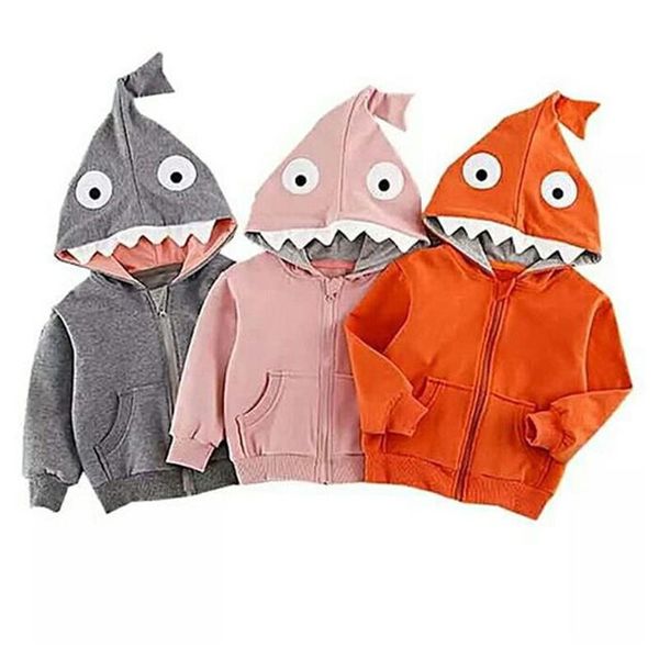 

2022 spring autumn kids outdoor jacket casual cartoon hooded infant boy coat newborn baby girls outerwear children clothes 2-6y, Blue;gray