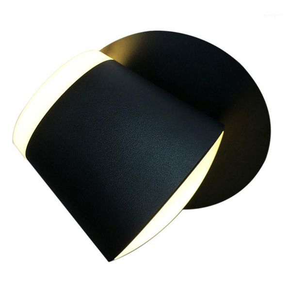 

wall lamp 1pc indoor room rotatable bedside aisle night light1