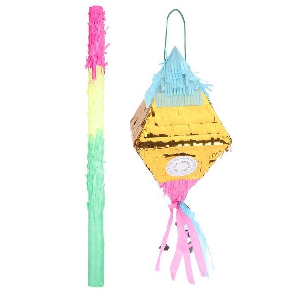 Objetos decorativos Figuras 1 Defina a festa de brincadeira de aniversário Favor Favor Pinata Candy Toy para crianças decoração