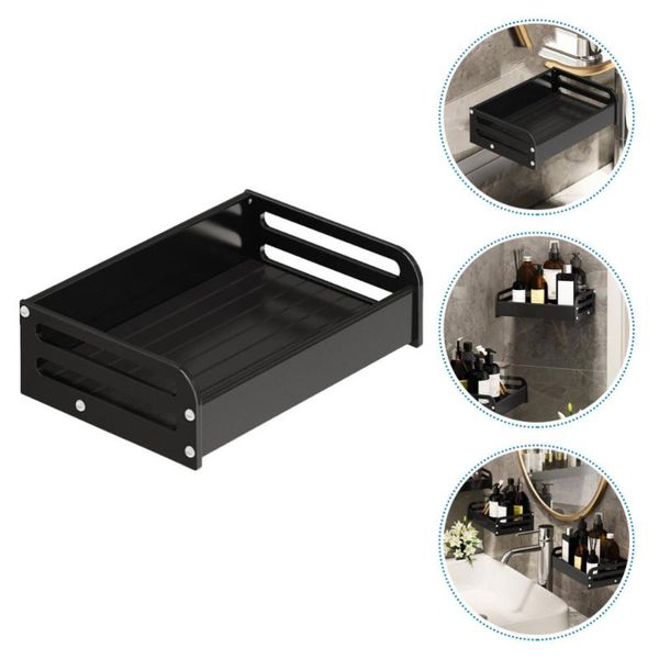 

other home decor 1pc aluminum durable bathroom rack creative storage for black